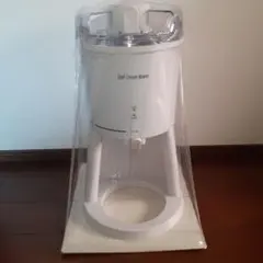 限定カラー〈未使用品〉貝印Kai House本格かき氷器ホワイトDL7527