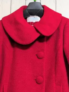 【本日限定セール】la Bala　未使用ショートコート 赤 リボン