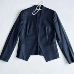 クリーニング済＊theory luxe EXECUTIVEノーカラージャケットのサムネイル