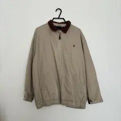 ベージュ コーデュロイ襟 ジャンパー Ralph Lauren