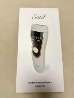 脱毛器IPL cooling Hair removal Device 新品未開封 新品未開封 定価5 088円 99万発 光脱毛器 5段階調節 手動/自動ー