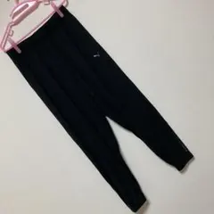 PUMA ストライプ柄 ジョガーパンツ ブラックM