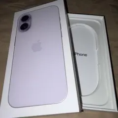 Apple iPhone 17パープルの空箱