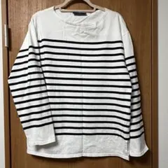 SAINT JAMES ナヴァル ボーダー バスクシャツ フランス製 XL相当