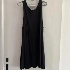 H&Mノースリーブ カットソーワンピース