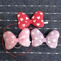 【ユナ様専用】【ディズニー】ピンク ハート柄 ミニーヘアゴム
