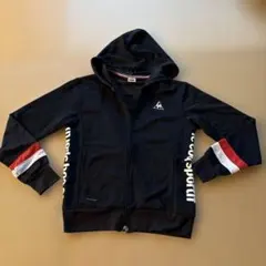 le coq sportif ルコックフード付きパーカー 黒