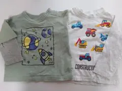 長袖シャツ２枚セット✡90cm