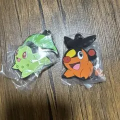 ポケモン ラバーマスコット29 チコリータ ポカブ セット