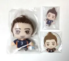 ハイキュー　セガラッキーくじ　東峰旭　３点セット【匿名配送】