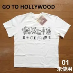 GO TO HOLLYWOOD Tシャツ ホワイト 01 未使用のサムネイル