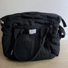 COAROO コアルー ニューラフィー 5WAY マザーズバッグ ママバッグ 黒