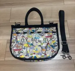 ⁠【美品】レスポートサック 2wayバッグ 廃盤 限定柄 ロープウェイ スキー⁠のサムネイル