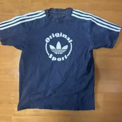 adidas Original Sport Tシャツ M ネイビー