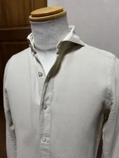 フィナモレ カッタウェイ長袖シャツ