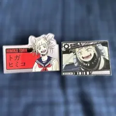 僕のヒーローアカデミア トガヒミコ アクリルバッジ 2種セットまとめ売り