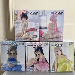 ブルーアーカイブ　yumemirize フィギュア5点まとめ売り