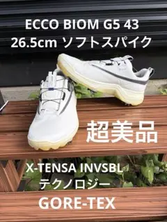 480 超美品ECCO BIOMゴルフシューズ43 26.5cmソフトスパイク 480 超美品ECCO BIOMゴルフシューズ43 26.5cmソフトスパイク - メルカリ
