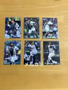 カルビー　プロ野球チップス　阪神　梅野隆太郎　6枚セット