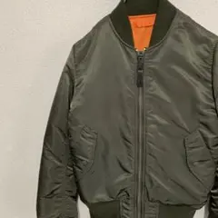 ALPHA MA-1ジャケット 20004-276 レプリカグレー　XS