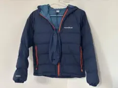 モンベル　mont-bell ネイビー ダウンコート 150