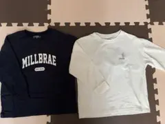 長袖　Tシャツ 120 美品2枚セット　グローバルワーク