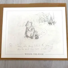 値下げました！ 英国限定 くまのプーさん 複製原画 縦24cm×横30cmのサムネイル