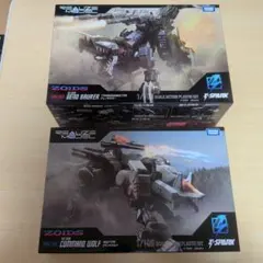 ゾイド REALIZE MODEL ジェノザウラー コマンドウルフ 2種セット