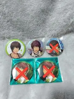 うたのプリンスさま　うたプリ　缶バッジ　愛島セシル　2点セット　バラ売り可