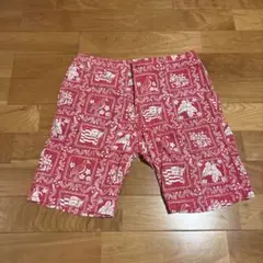 reyn spooner ハワイアン柄 ショートパンツ レッド Mのサムネイル