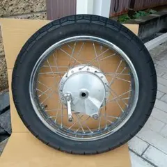 スーパーカブc125 ja48 スポークホイール ホワイトウォールタイヤ