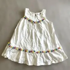 GUESS kids ワンピース ポンポン付き 2Tのサムネイル