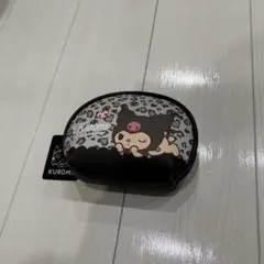 新品未使用　クロミヒョウ柄ポーチ