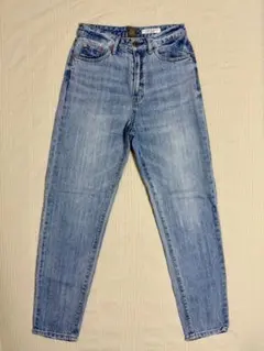 【WASHIDENIM（和紙デニム）】 テーパードパンツ デニム ハイウエストのサムネイル