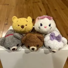 ディズニー　ツムツム　マスコット　5点