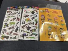 スプラトゥーン2 ステッカーセット 3シート