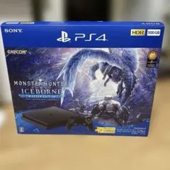 PS4本体 500GB モンスターハンターアイスボーン CUHJ-10030
