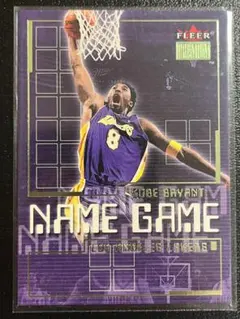 Kobe Bryant Fleer Premium Name Game