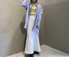 CIAOPANIC チャオパニック　ツイルマーメイドスカート　アイボリー　S