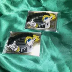 ヒロアカ 原画展 パブミラー風アクリルステッカー 上鳴