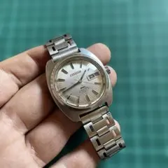 CITIZEN LEOPARD 自動巻き時計 シルバー