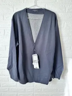 CLOSSHIBiz カーディガン LL ネイビー