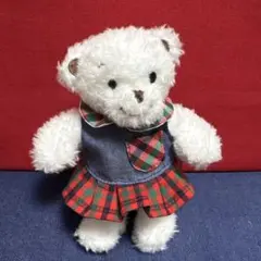 ハンドメイド　着せ替服　　ファミリア　ミニマスコットベア－用　ワンピースmini
