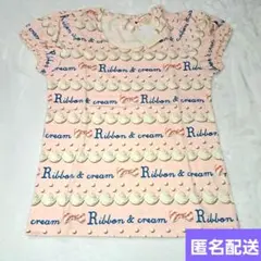 Emily Temple Cute Ribbon & Cream Tee　ピンクのサムネイル