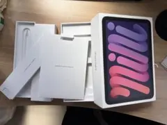 iPad mini (第6世代) + Apple Pencil 箱無し iPad mini（第6世代） Wi-Fi 本体 64GB 8.3インチ USB-Cコネクタ Touch