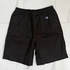 タグ付き未使用　Champion 黒 ハーフパンツ Lサイズ
