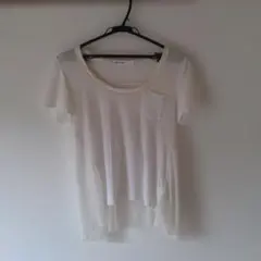 sacai luck ポケット付き 半袖 カットソー ホワイトのサムネイル