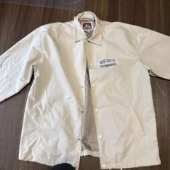 BEN DAVIS ナイロンジャケット クリーム色