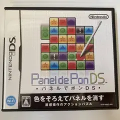 DS パネルでポンDS 任天堂の名作アクションパズルゲームソフト 最大4人で対戦