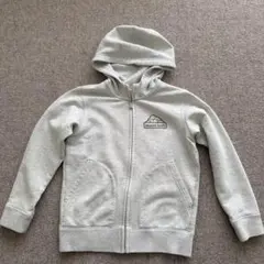 mont-bell フード付きパーカー Kid's 130 グレー